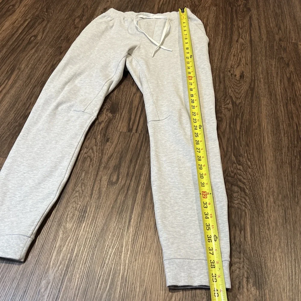 Lululemon City Sweat Joggers Color: Heathered Ultra Light Grey/Sea Salt Size S